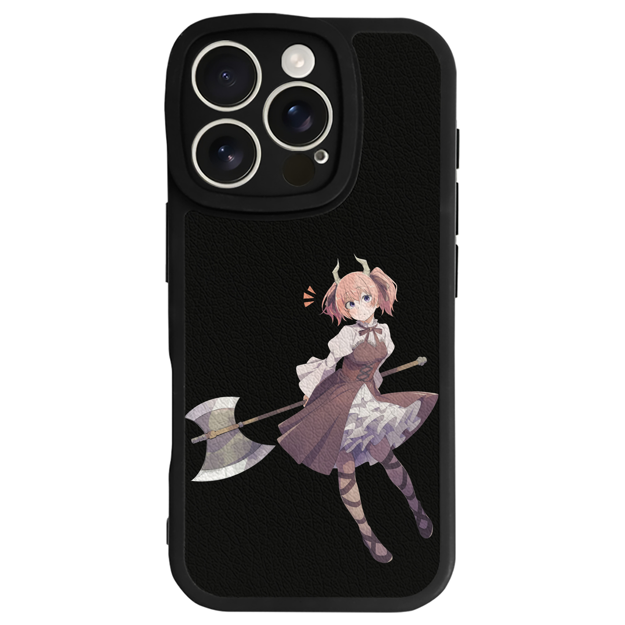 （画像用） 葬送のフリーレン Frieren 【iPhone 16シリーズ対応】シリコンスマホケース（レザー調） 材質：シリコン